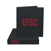 USC Trojans Black 1.5" Arch Binder